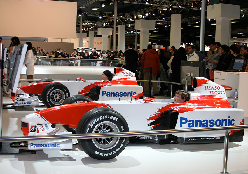 auto da formula 1 al Motor show di Bologna