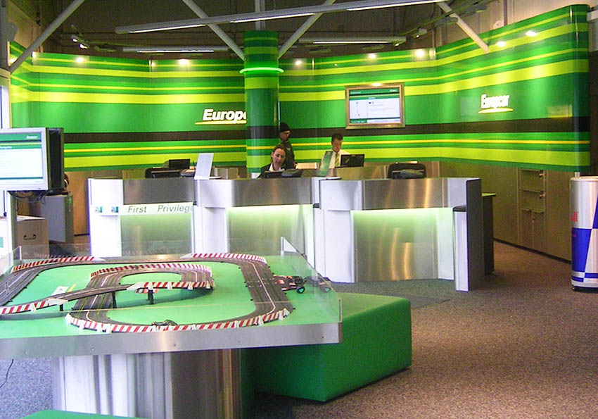 Allestimento Sedi Europcar